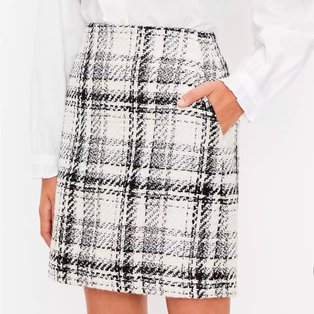 Loft Tweed Skirt